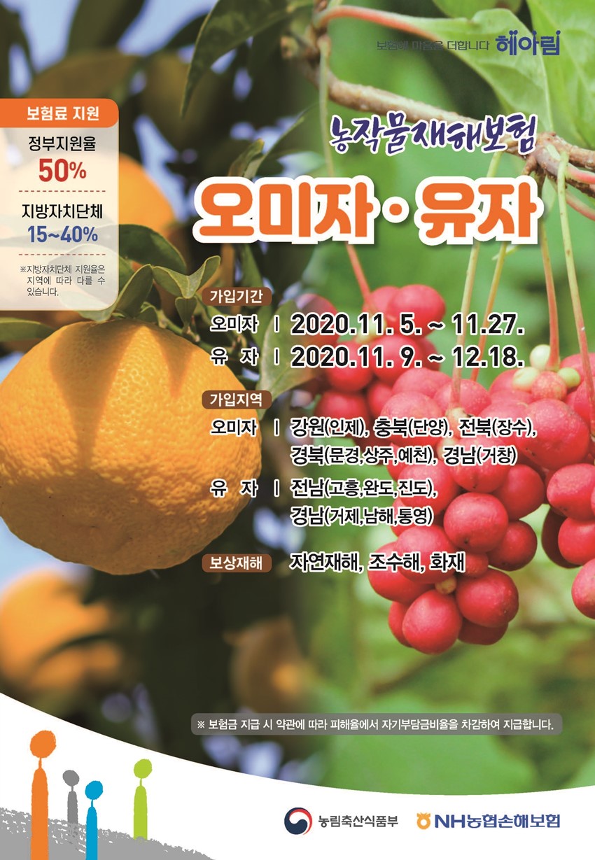 1.오미자 재해보험 안내